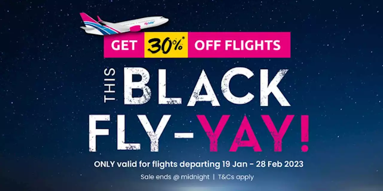 LIVE | FlySafair's Black Friday deal cuts 30% off flights – mostly for February travel | Business Insider