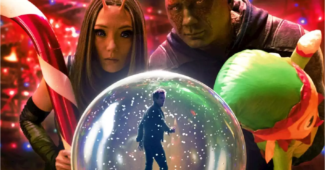 The Guardians of the Galaxy Holiday Special Key Art Goes Kevin Bacon