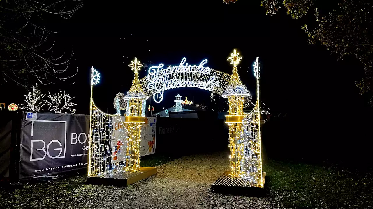 'Fränkische Glitzerwelt' leuchtet am Altmühlsee