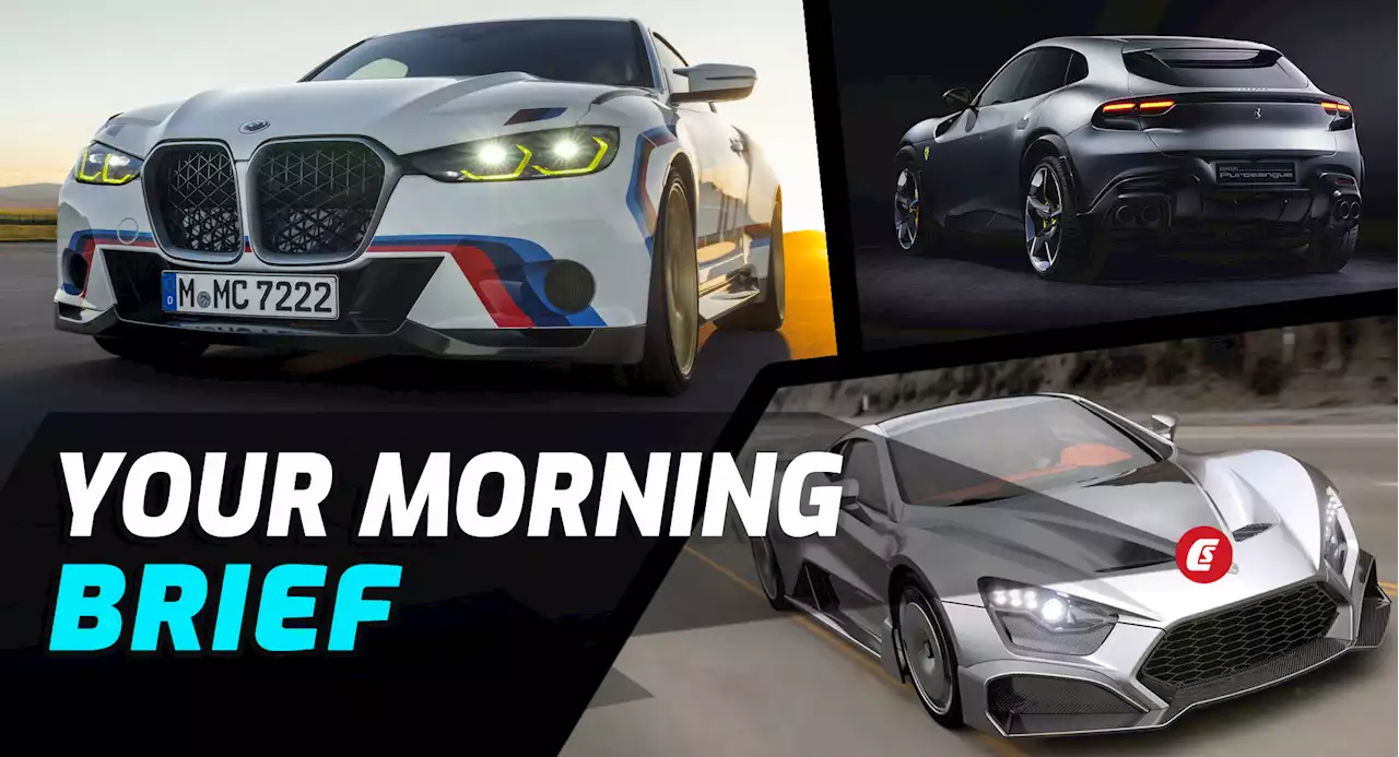 BMW 3.0 CSL, Zenvo TSR-GT, And Ferrari Purosangue UK Pricing: Your Morning Brief | Carscoops