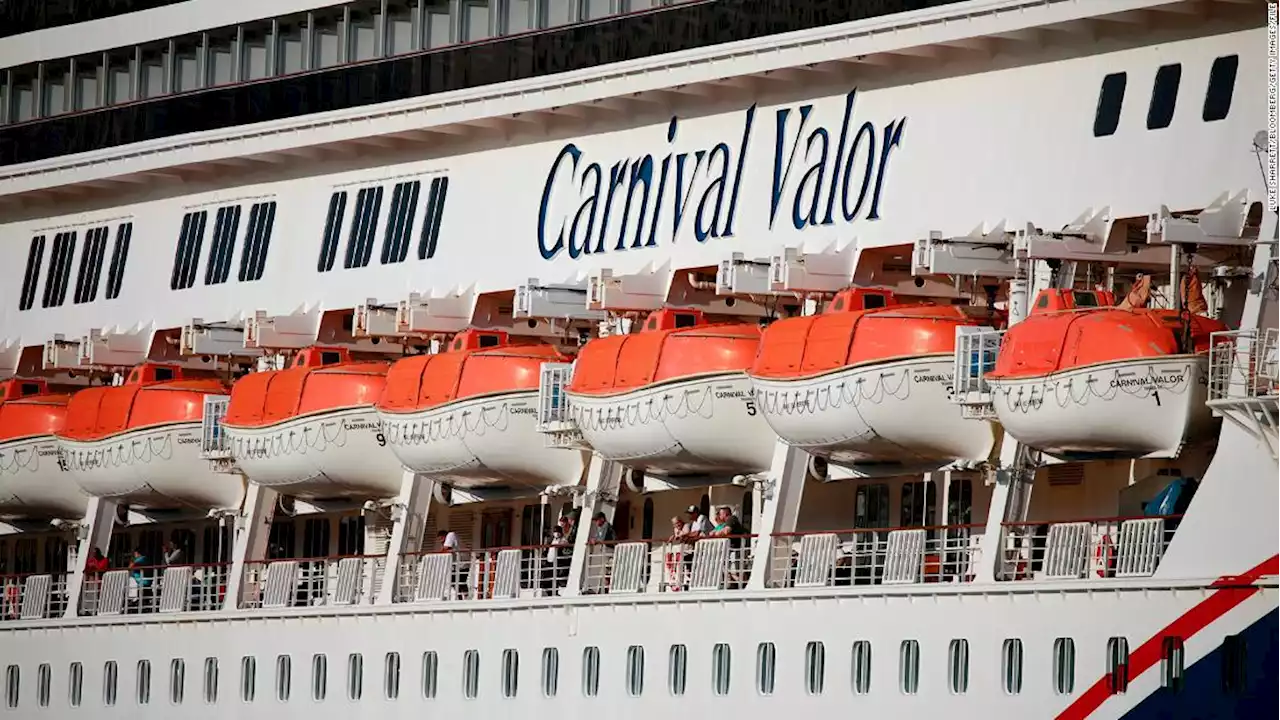 A man reported missing from a Carnival cruise ship was rescued by the US Coast Guard in the Gulf of Mexico