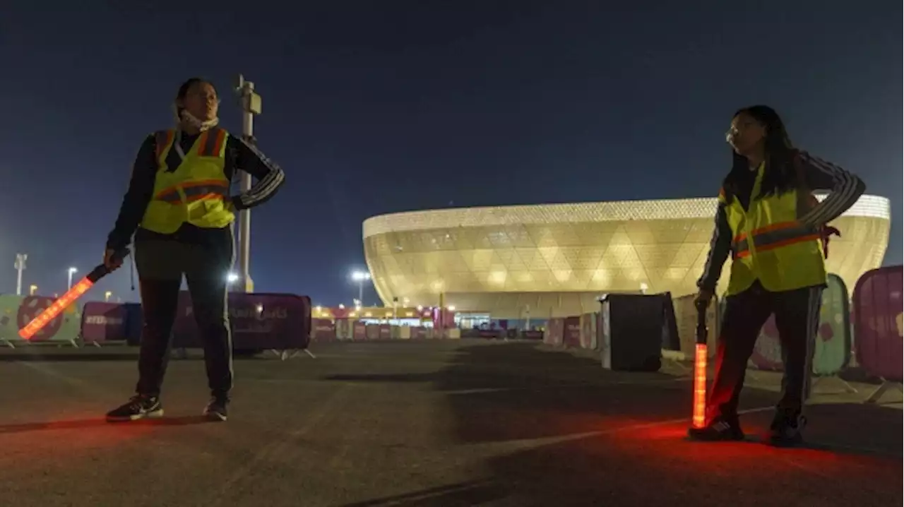 Singing street marshals are Qatar World Cup's surprise stars