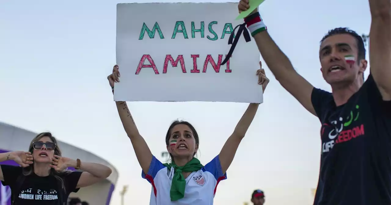 World Cup 2022: Iranian government supporters harass regime protesters