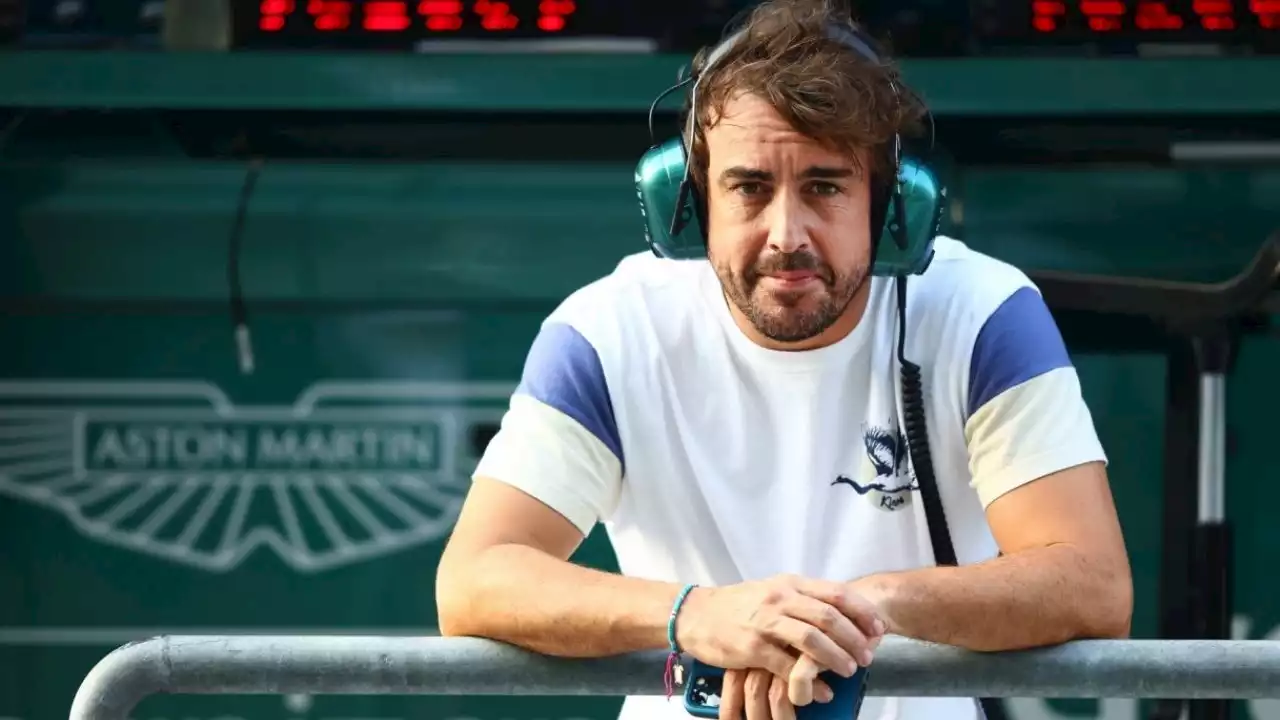 'No estoy acostumbrado': Fernando Alonso se ilusiona tras probar el Aston Martin