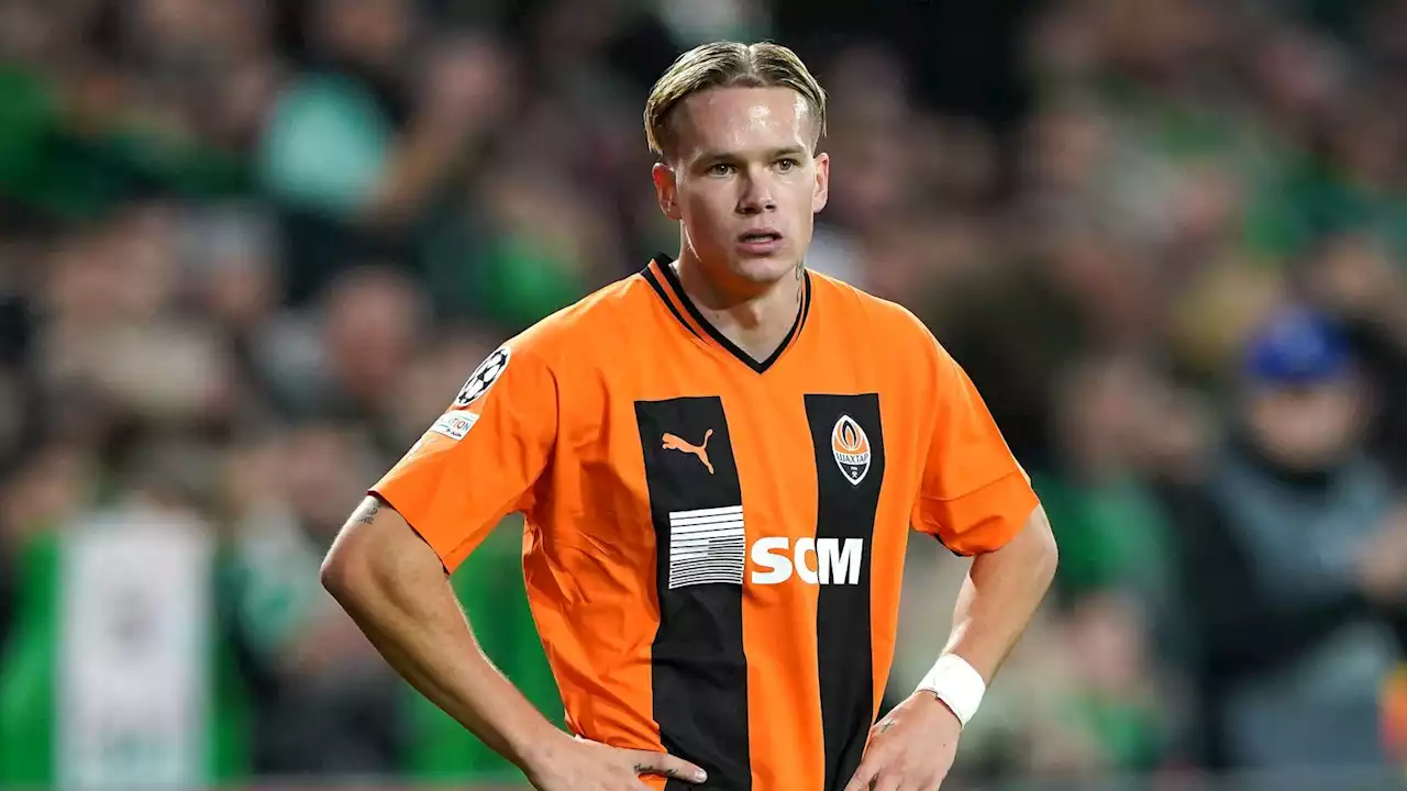 Shakhtar star Mudryk warned that a transfer to Arsenal could be a bad career choice