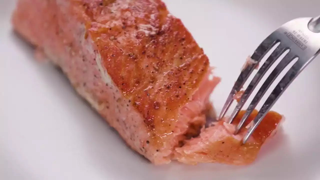 Crisp Pan-Seared Salmon