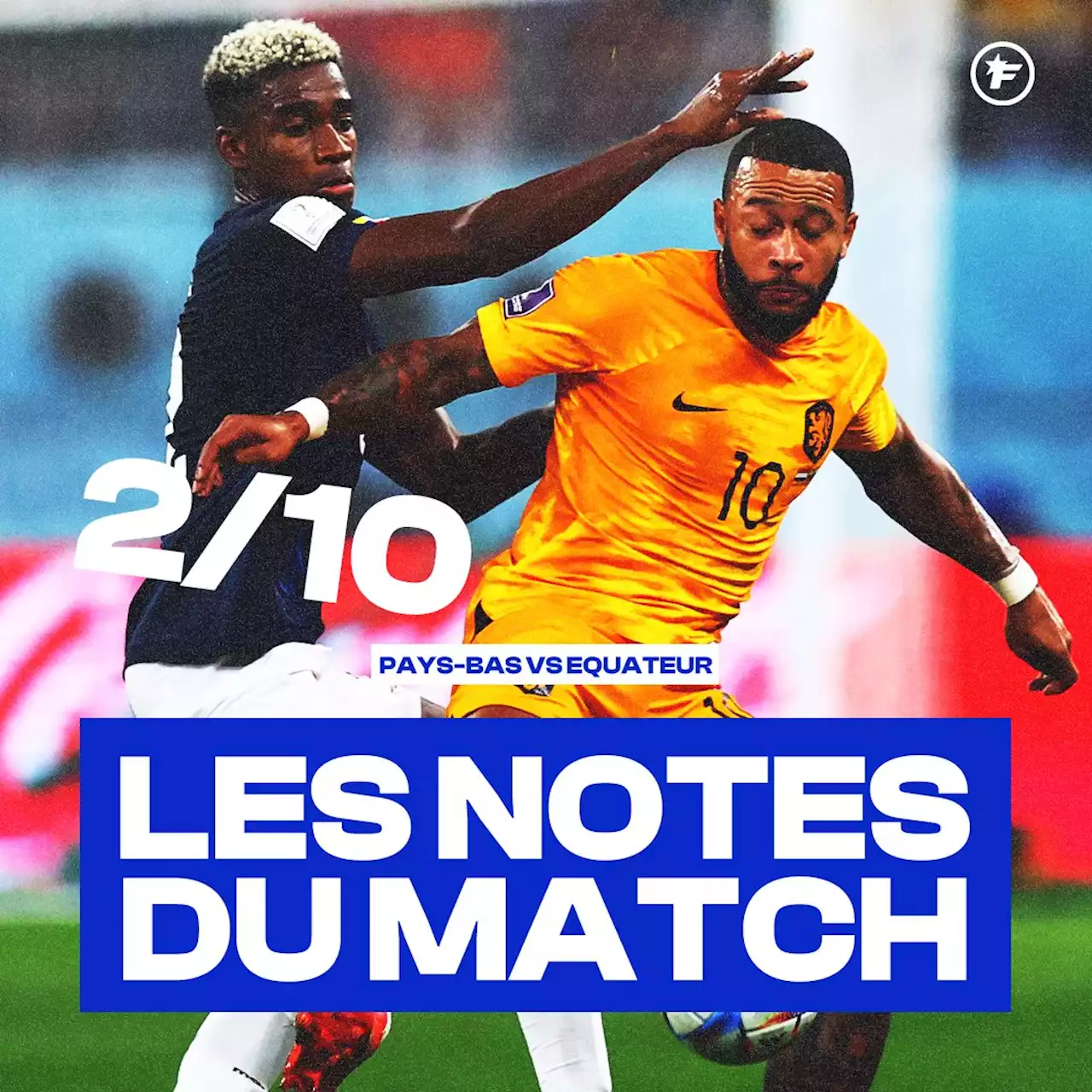 Pays-Bas - Equateur : les notes du match