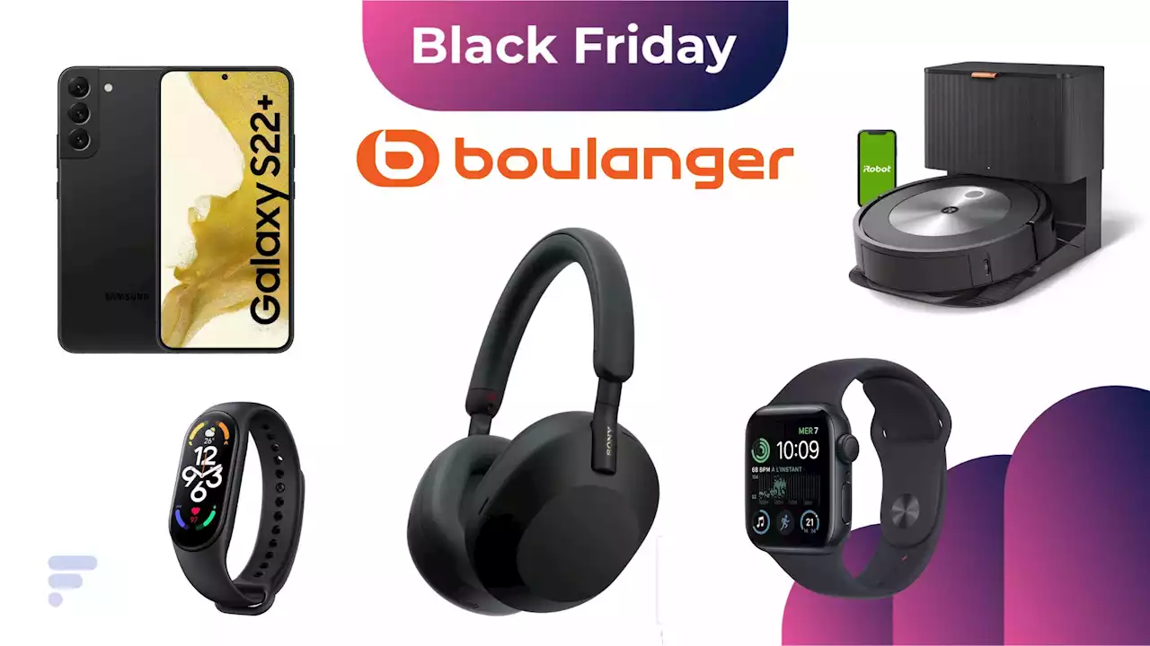 Boulanger multiplie les fortes promotions pour le Black Friday : voici les 10 meilleures offres