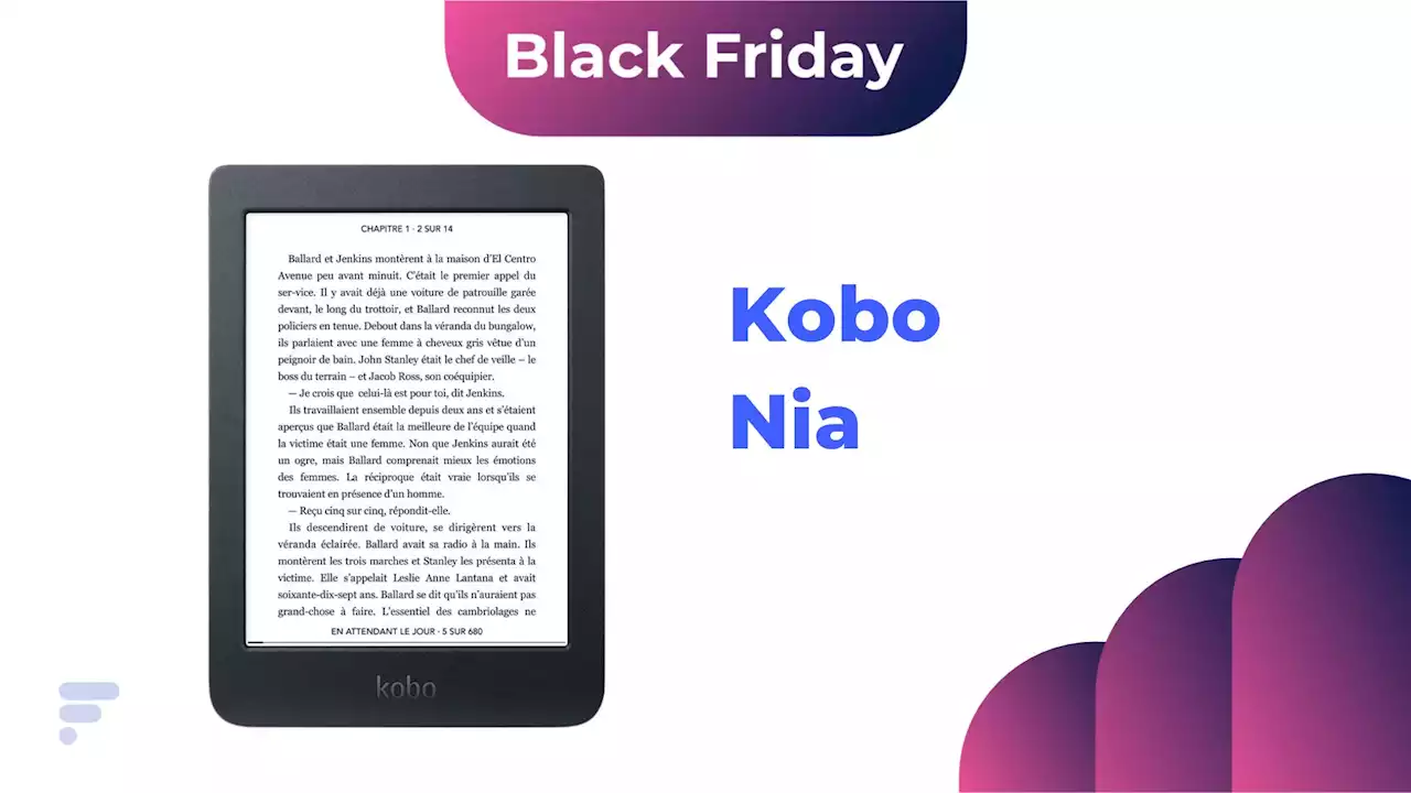 Kobo Nia : la liseuse abordable de la Fnac est moins chère grâce au Black Friday