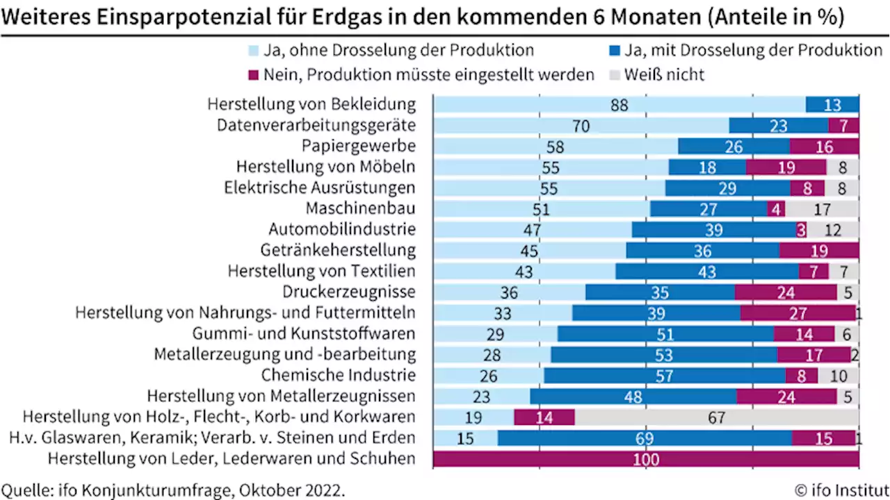 Der Chart des Tages – Gas sparen – aber wie?