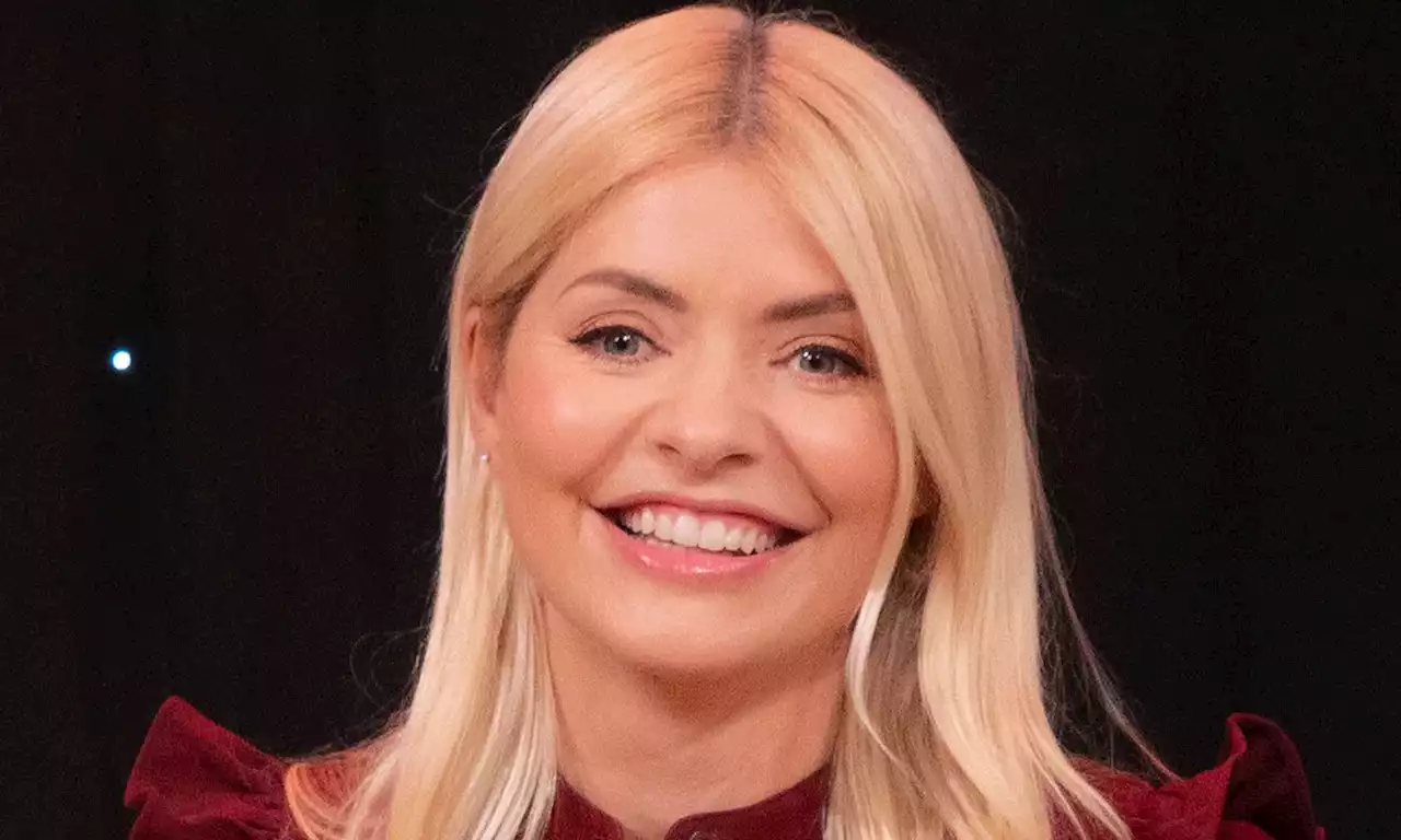 Holly Willoughby looks like a prairie princess in satin M&S dress