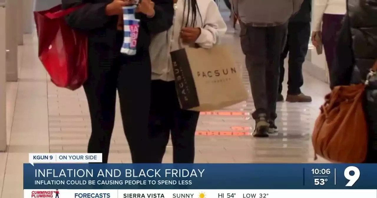 Inflation could be impacting how much people spend on Black Friday