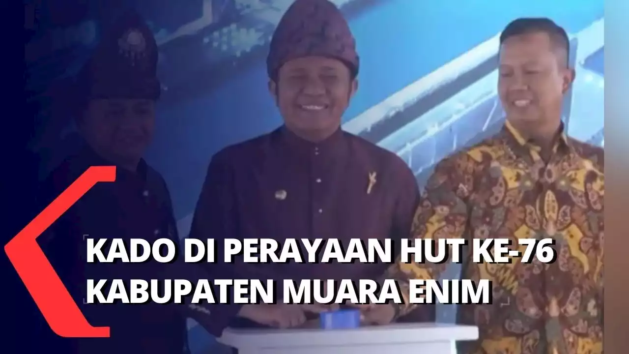 Rayakan Hari Jadi ke-76, ini Kado Spesial untuk Masyarakat Kabupaten Muara Enim