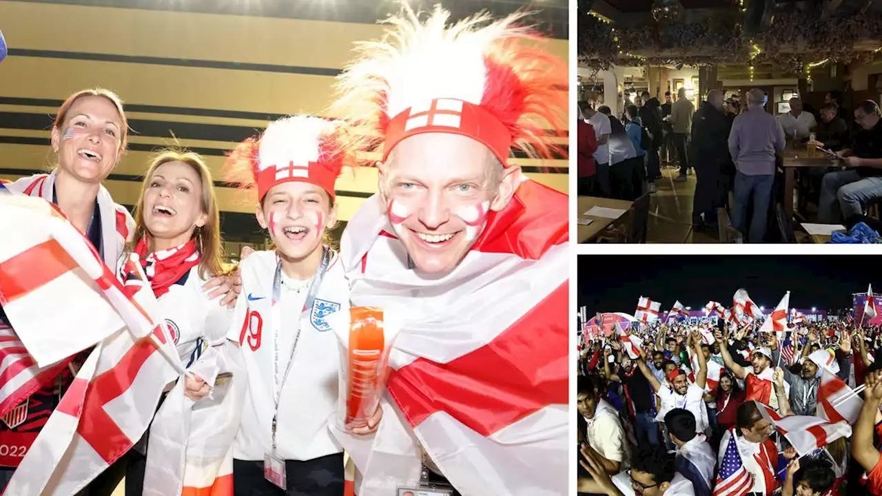 Streets deserted as England fans rush home from work ahead of World Cup clash with US