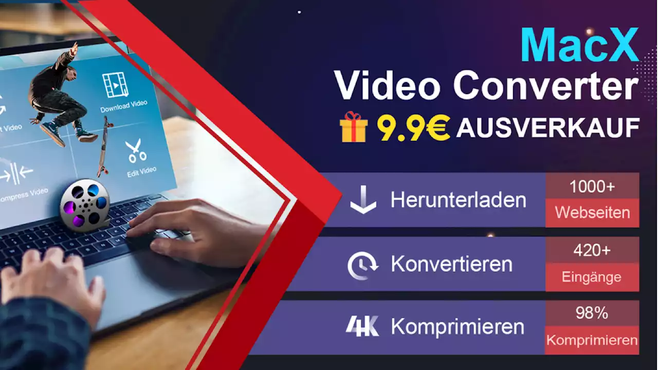 Black-Friday-Kracher: MacX Video Converter Pro für nur 9,90 Euro