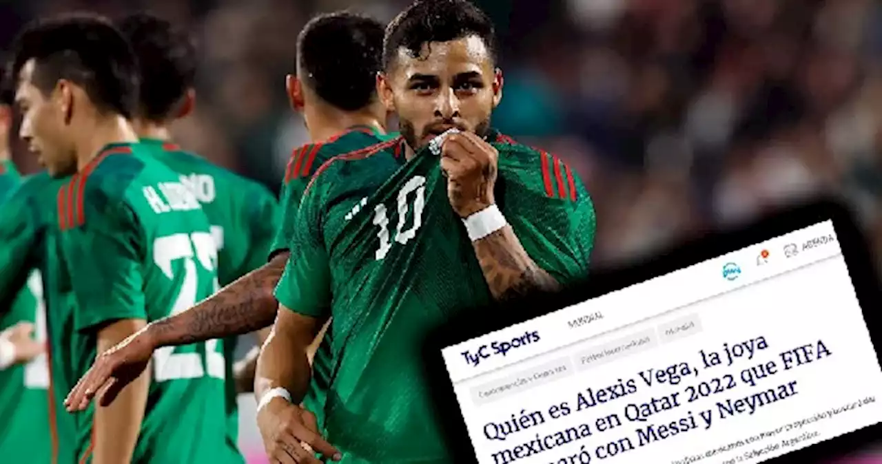 Prensa de Argentina advierte sobre Alexis Vega: 'Es la joya de México'