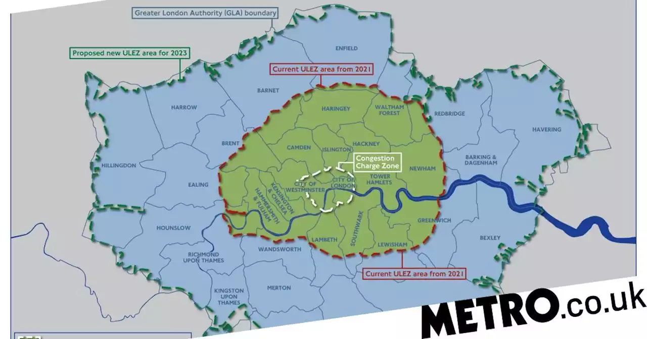 Hundreds of thousands more drivers face £12.50 daily fee to use London's roads