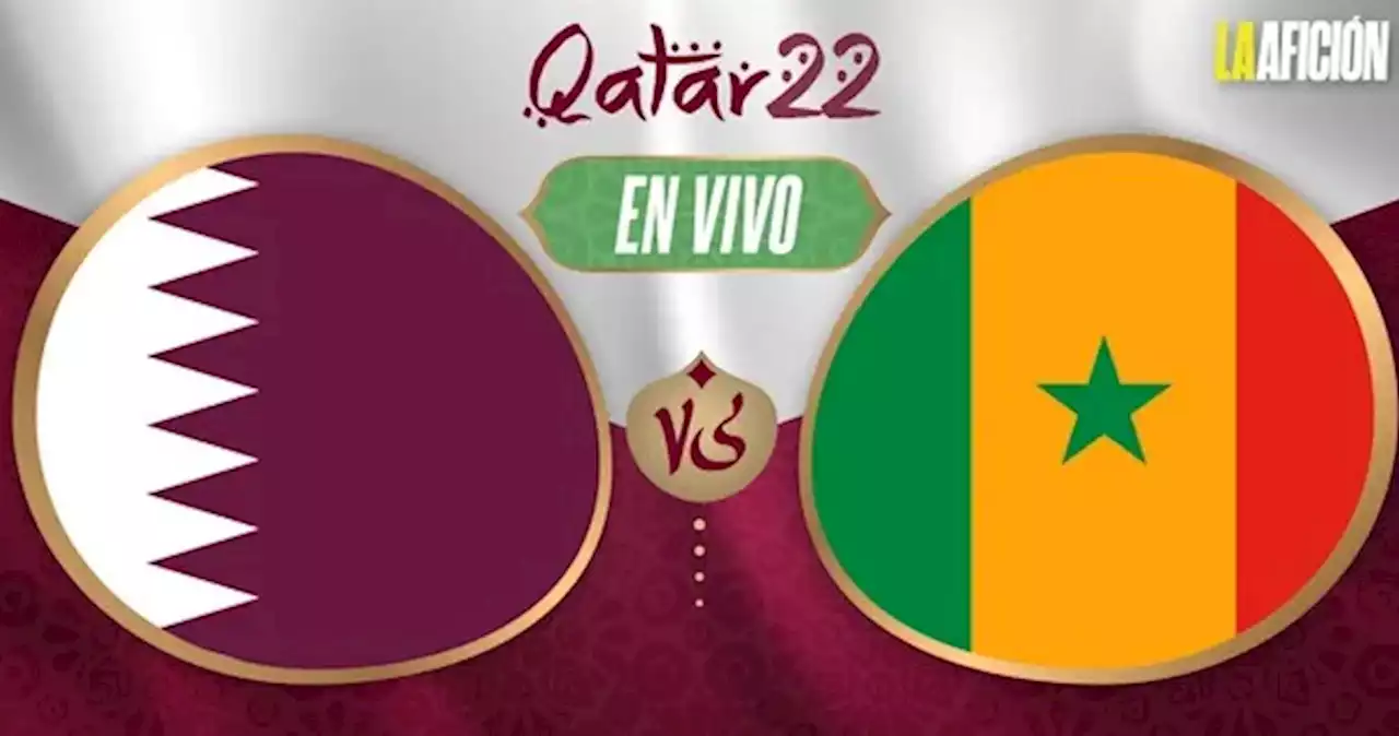 Qatar vs Senegal Transmisión ON LINE partido de HOY en Qatar 2022