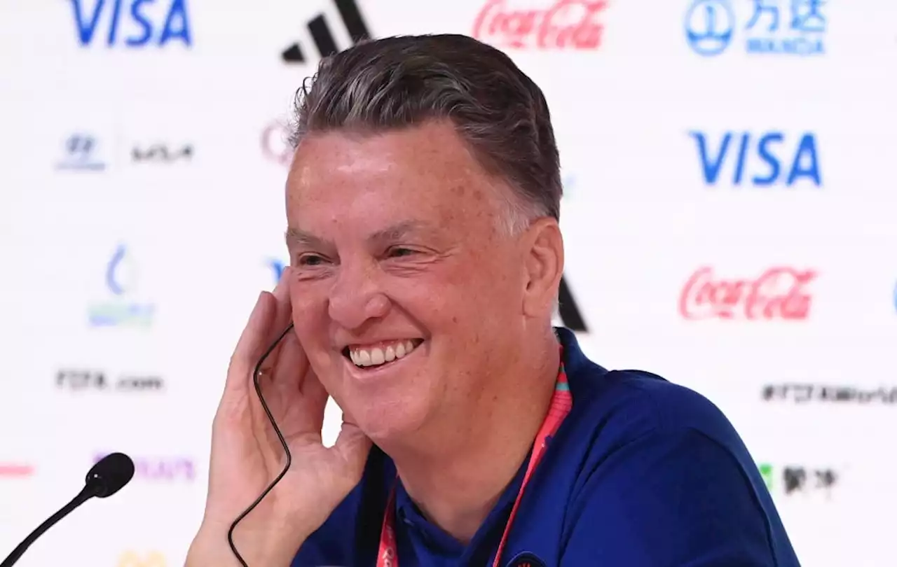 WATCH | Heartfelt moment! Dutch boss Van Gaal gives Senegalese journalist 'big fat hug' | Sport