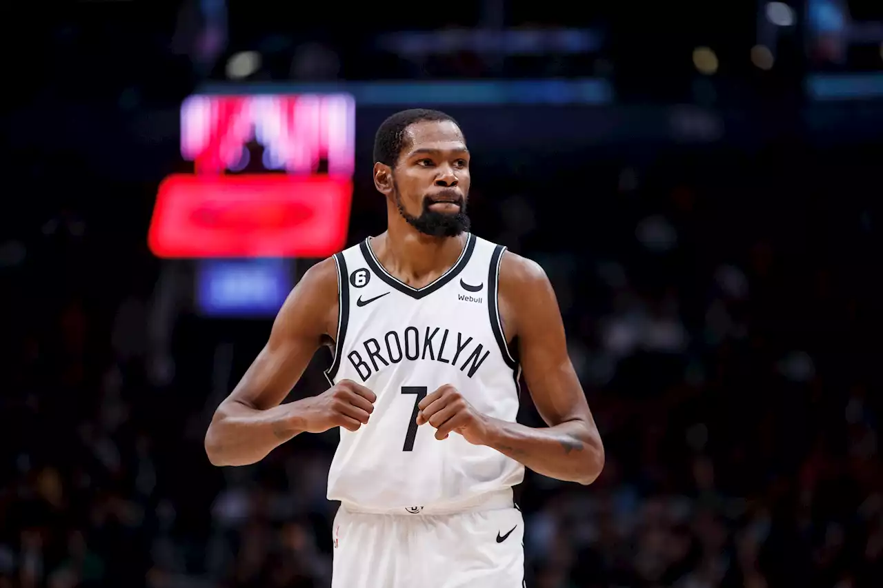 Nets’ Kevin Durant unbothered by rare quiet night as teammates step up