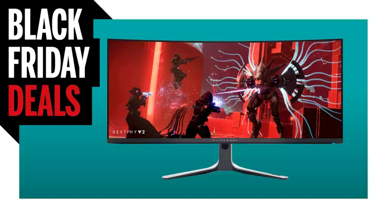 Our favourite gaming monitor, the Alienware 1440p OLED, is in the Black Friday sales and it's so shiny