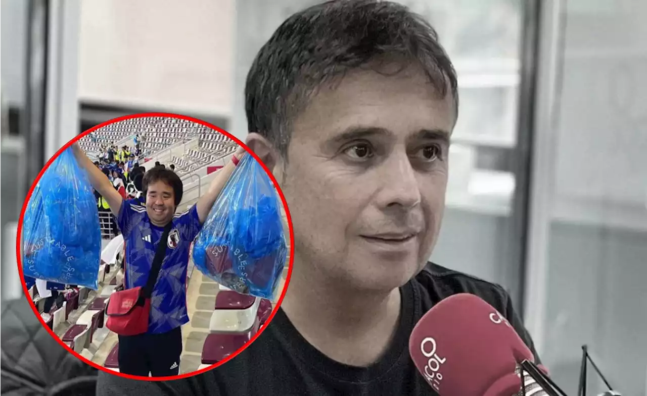 'Regordete, no soy ese': Londoño respondió a chistosa comparación con hincha japonés - Pulzo