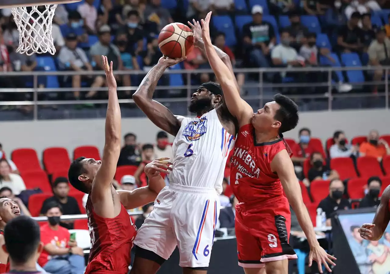 NLEX stays alive, pulls off king-sized upset of Ginebra in OT win