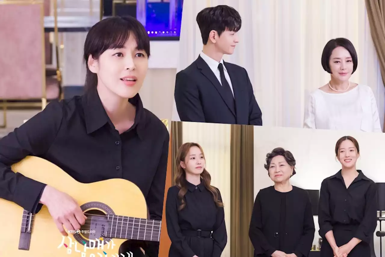 Lee Ha Na Tries To Win Over Im Joo Hwan’s Family By Serenading Them In “Three Bold Siblings”