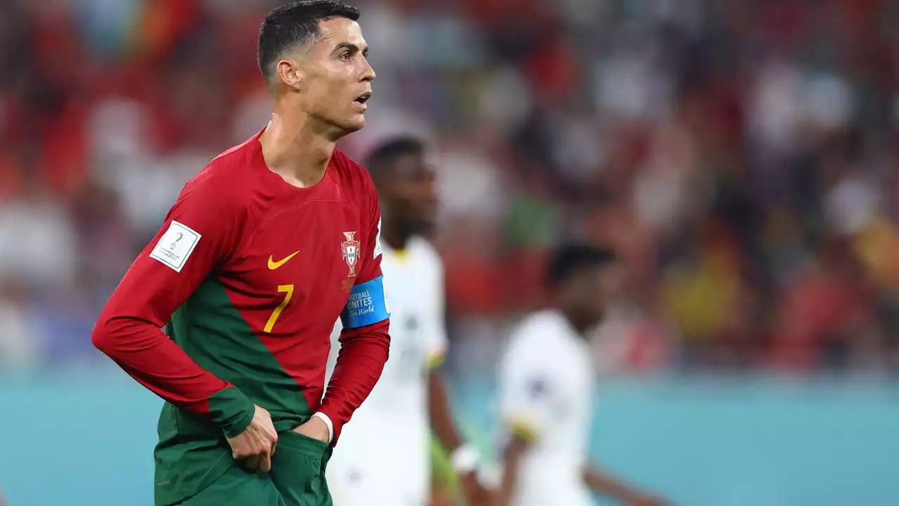 Cristiano Ronaldo mit WM-Rekord gegen Ghana und Snack aus der Hose