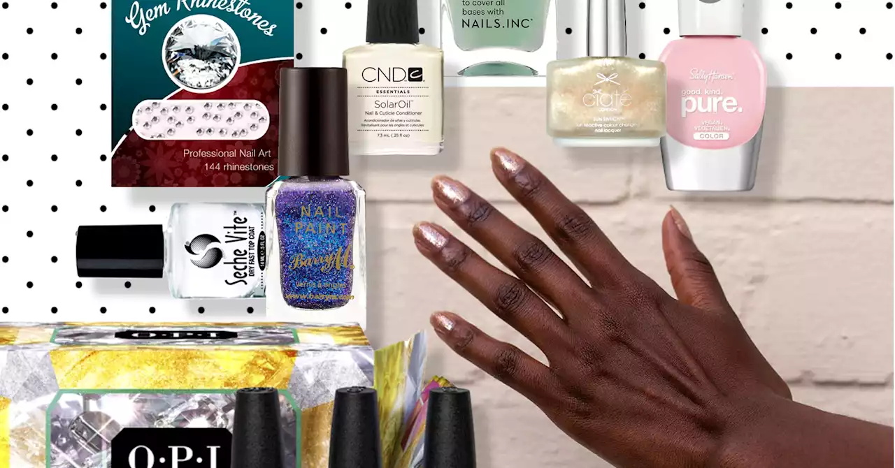 10 party nail trends to try this festive season, from ombré shimmer to merlot half-moons