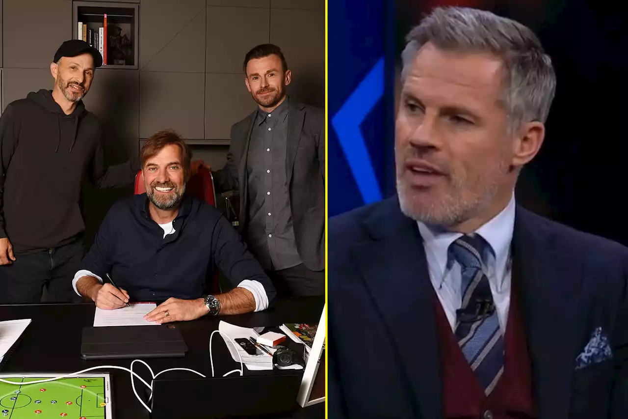 Carragher admits Ward's departure as Liverpool sporting director is 'a worry'