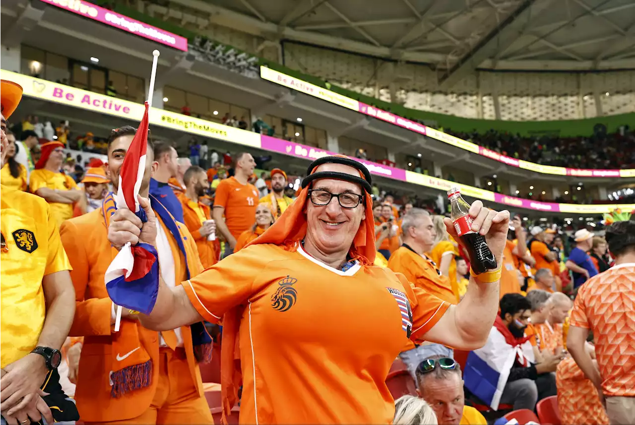 Dutch fan Harry 'T*tsman' forced to remove inflatable breasts by Qatar World Cup police