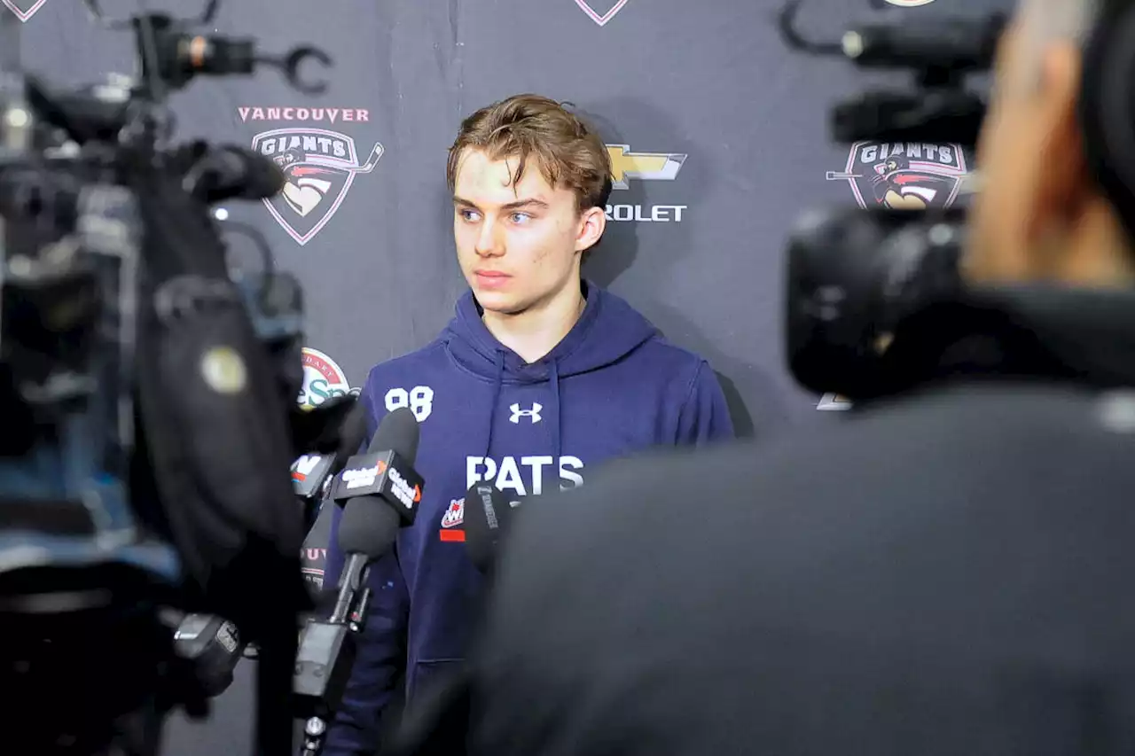 NHL’s hottest prospect visits B.C. ahead of Giants vs Regina Pats game - Terrace Standard