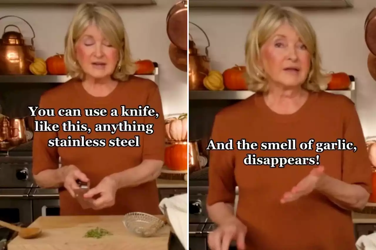 I’m a cooking expert & my easy tip gets rid of the garlic stink from fingers