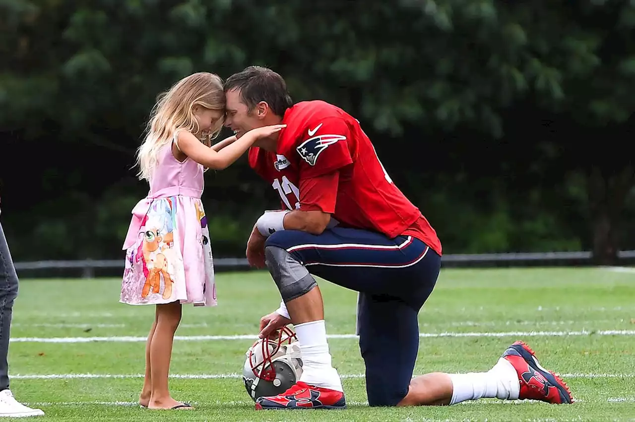 ‘My Baby!’ Tom Brady Shows His Love for Daughter Vivian, Son Jack