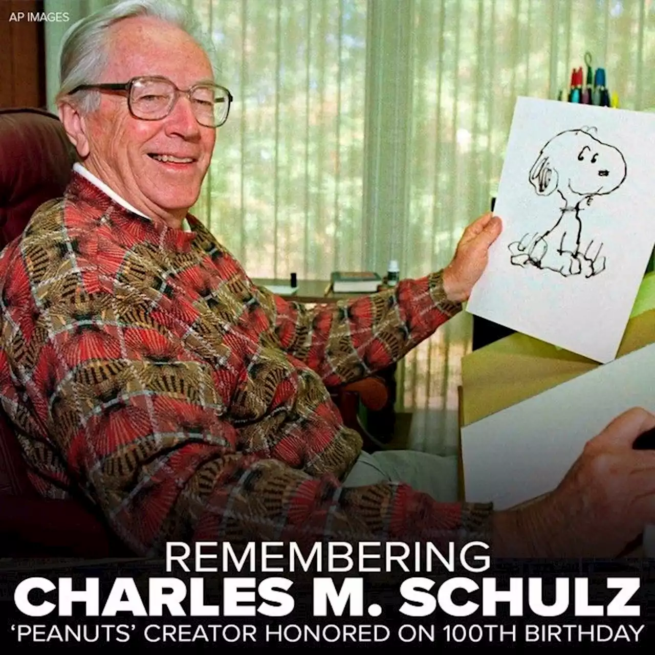 Cartoonists honor 'Peanuts' creator Charles M. Schulz on 100th birthday