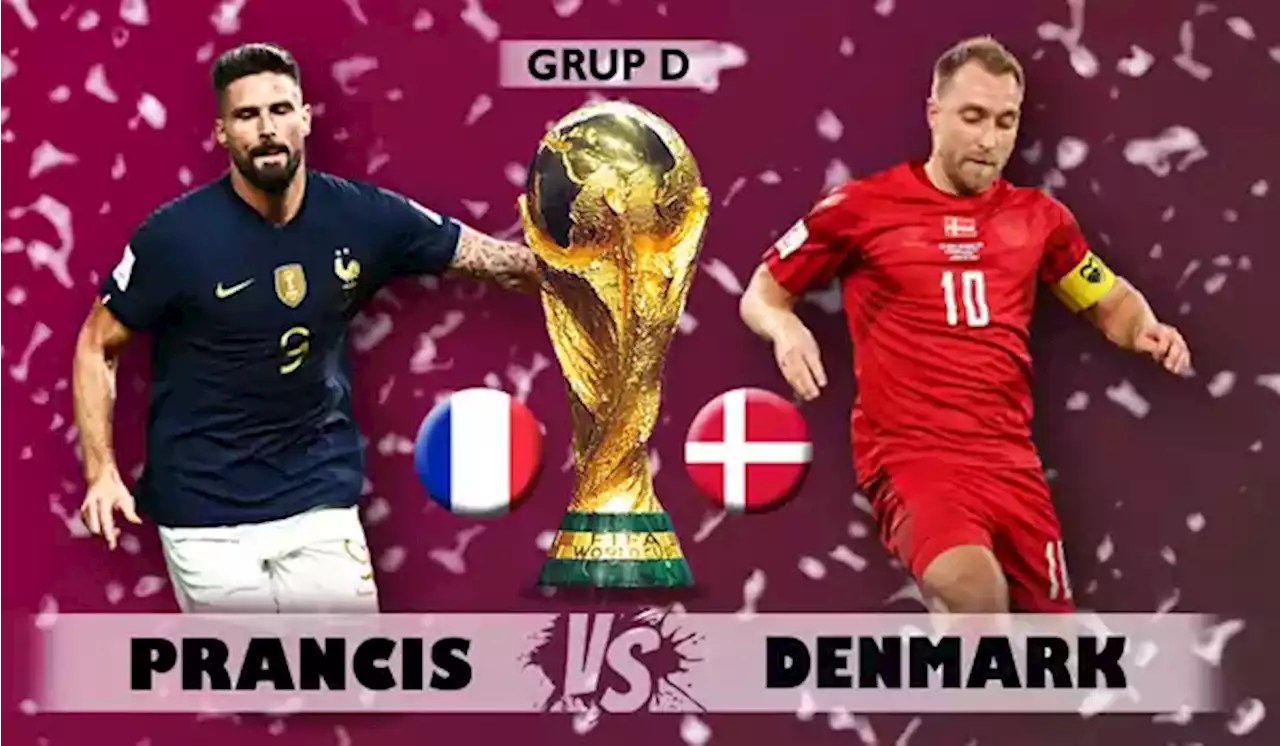 Piala Dunia 2022: Ini Statistik Menarik Jelang Prancis vs Denmark