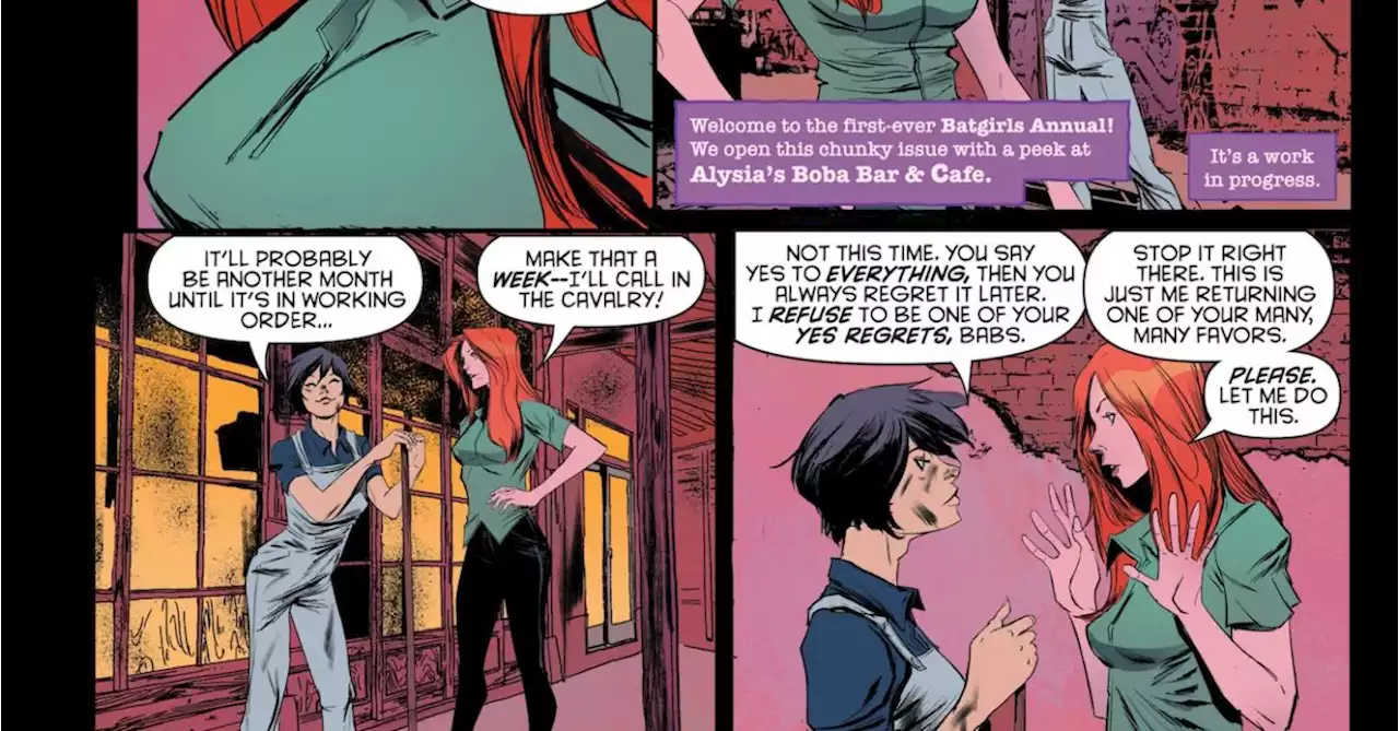 Batgirls 2022 Annual #1 Preview: Freaky Friday