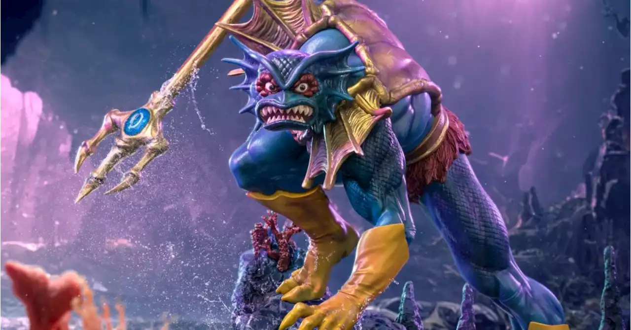 Mer-Man Joins Iron Studios Masters of the Universe Statue Series