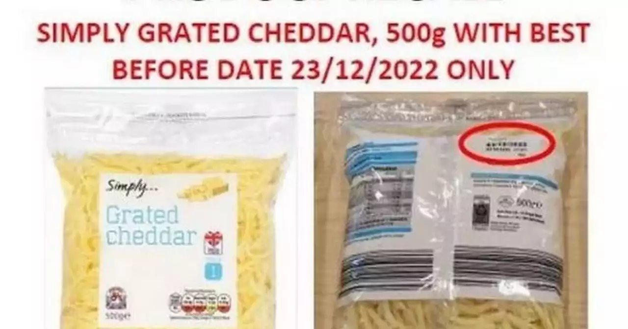 Urgent recall of Lidl cheese issued after it's found to be 'unsafe to eat'