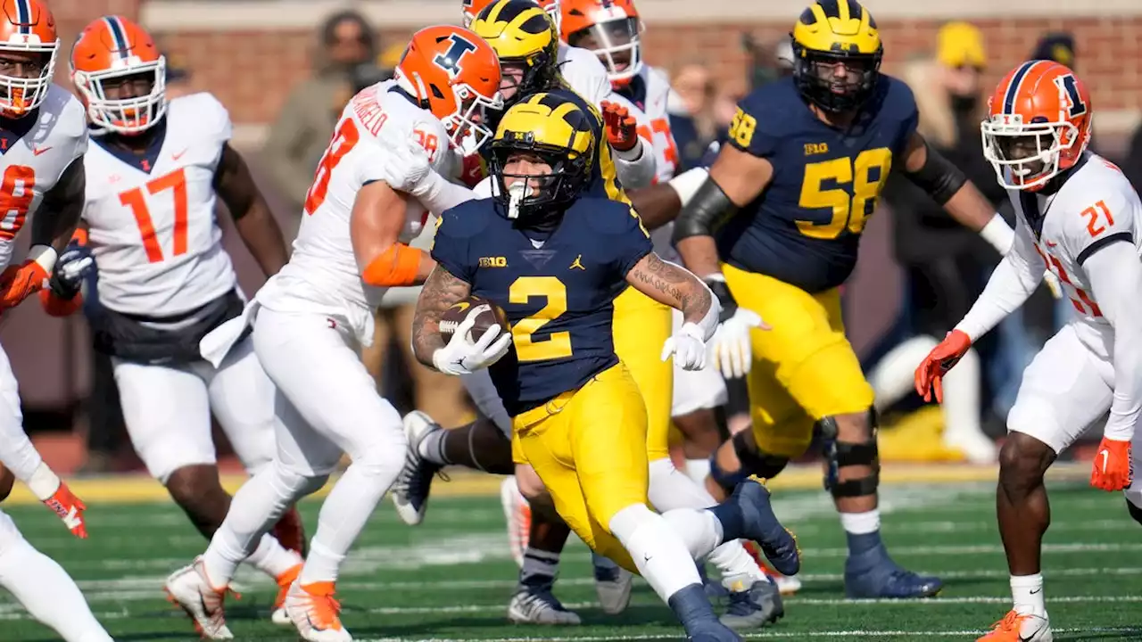 Michigan RB Blake Corum 'expected to try and play' vs. Ohio State