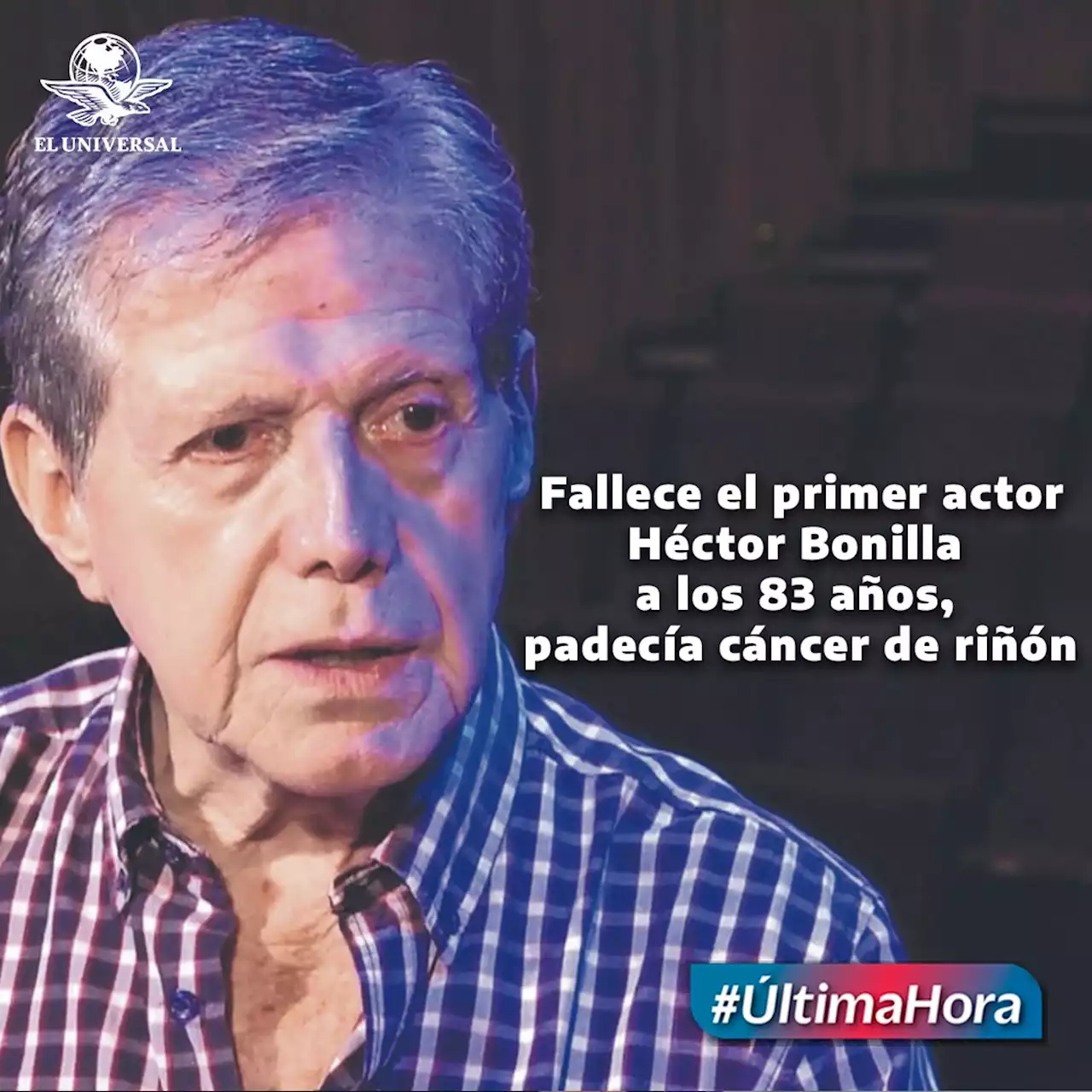 Héctor Bonilla: Muere el actor a los 83 años