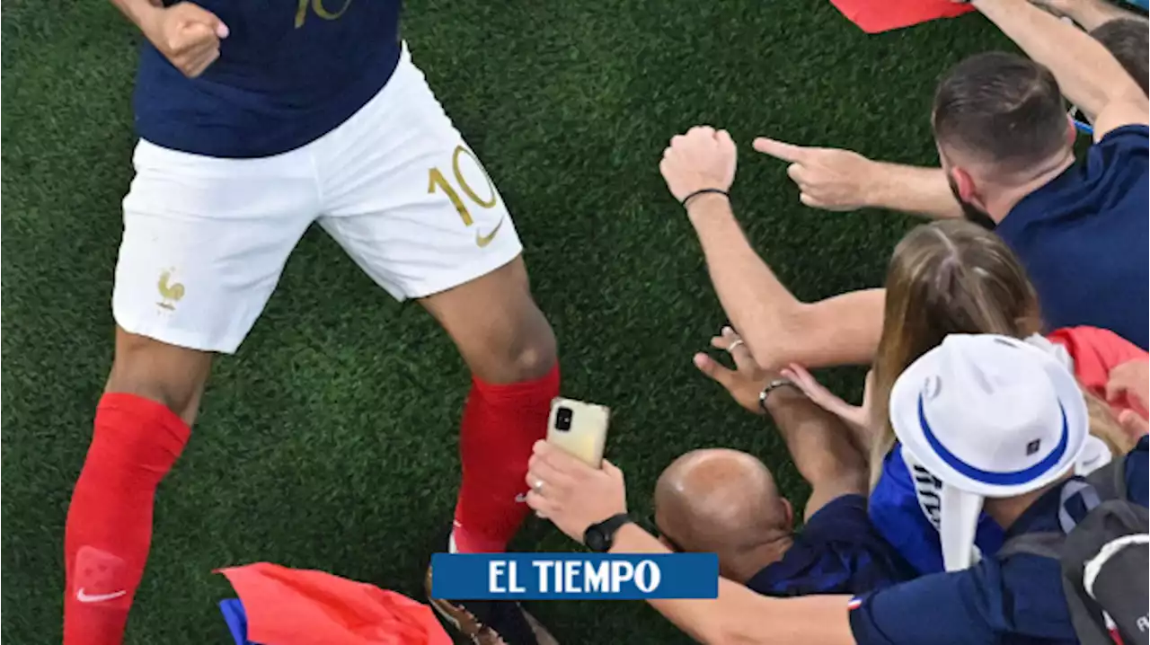 Kylian Mbappé, el poder del gol de Francia frente a Dinamarca en Qatar