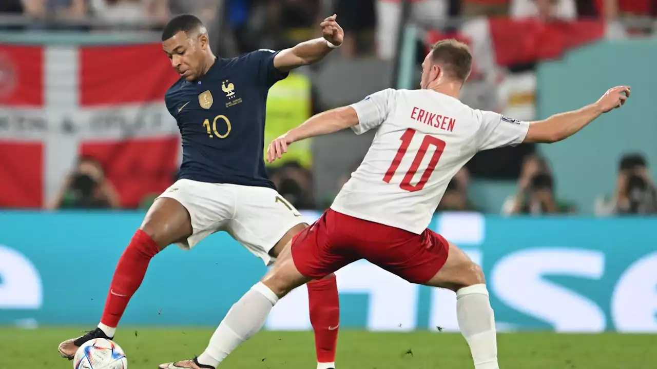 France 2-1 Denmark: Kylian Mbappe's brace sends the World Cup holders into the knockout stages