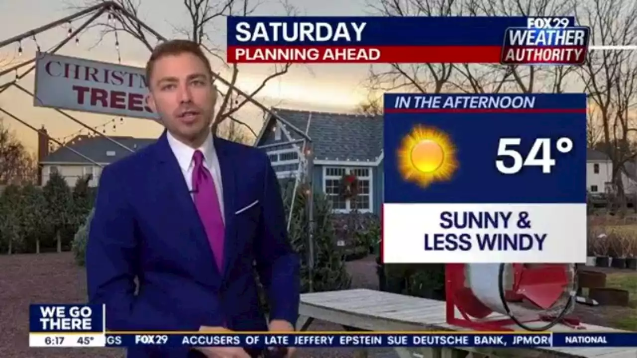 Weather Authority: Windy, chilly overnight gives way to beautiful Saturday