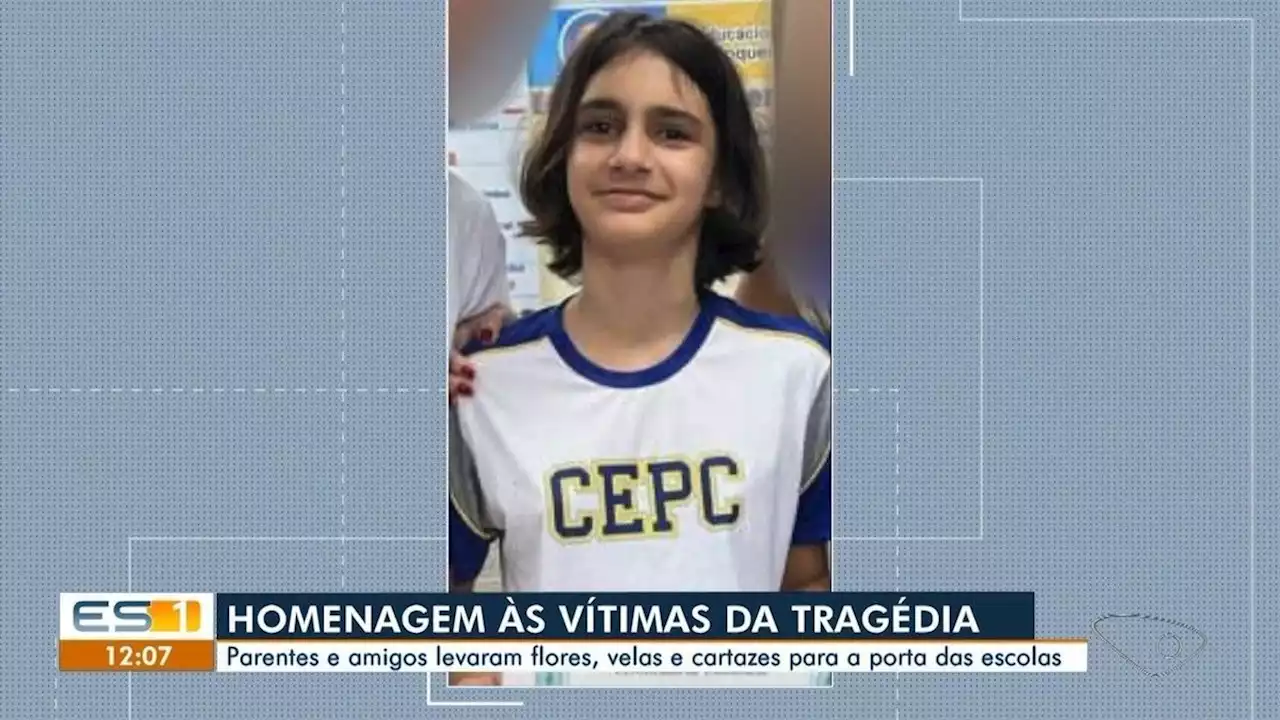 'Perdi minha filha para o ódio': família se despede da menina morta em ataque a escolas em Aracruz