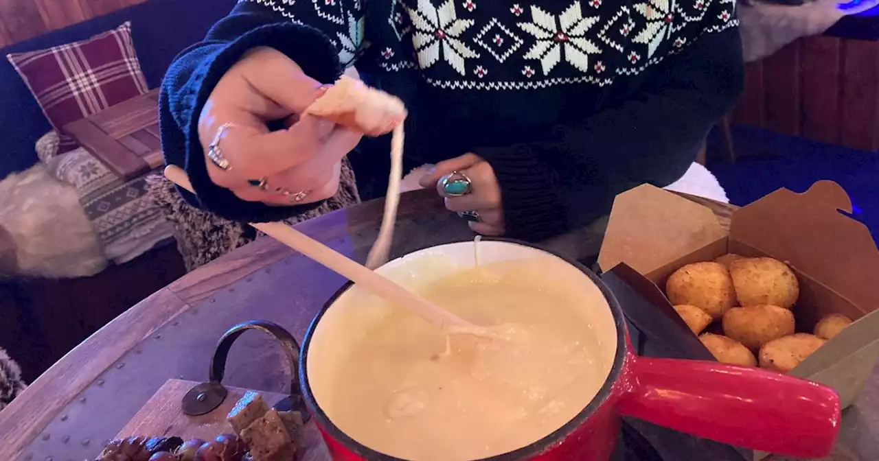 We tried the exciting new fondue at Elfingrove and it transported us to the Alps