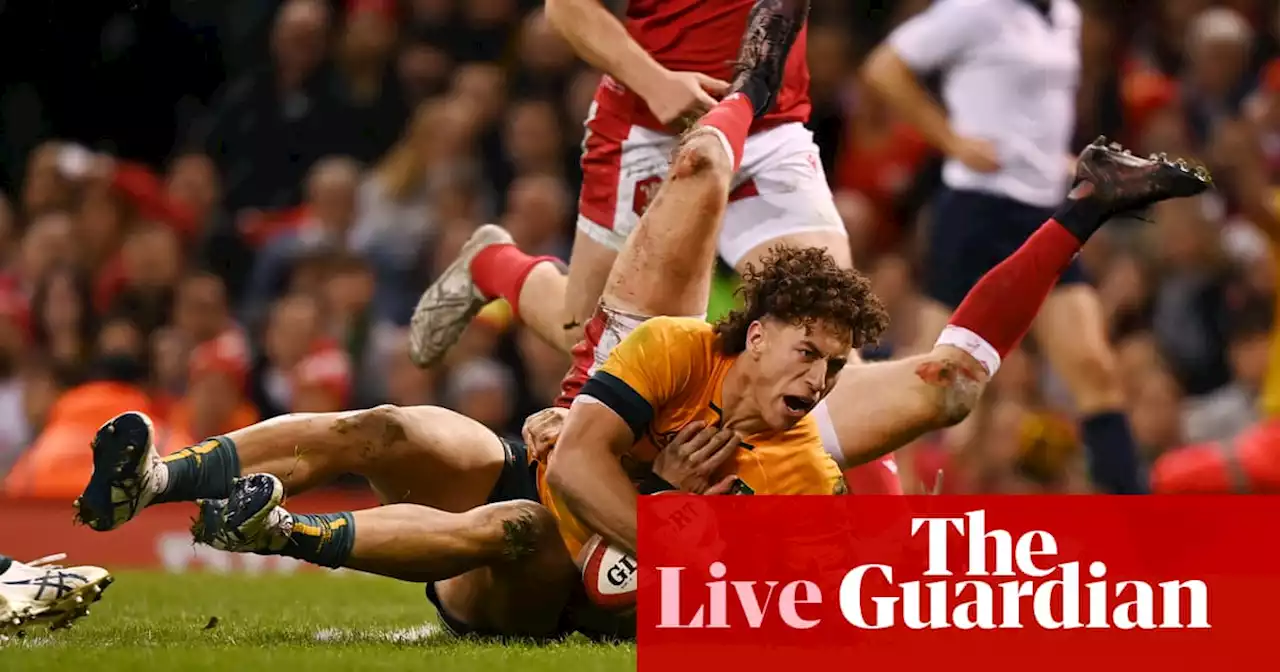 Wales v Australia: Autumn Nations Series – live