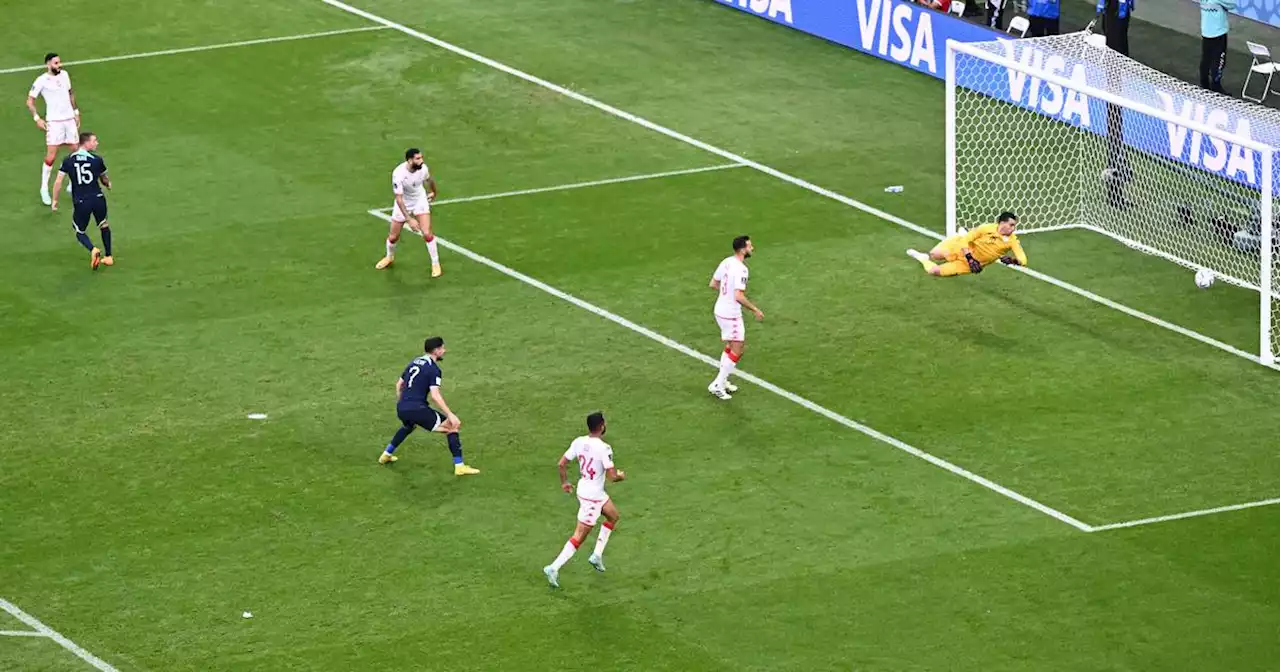 Mitchell Duke’s superb header gives Australia World Cup win over Tunisia