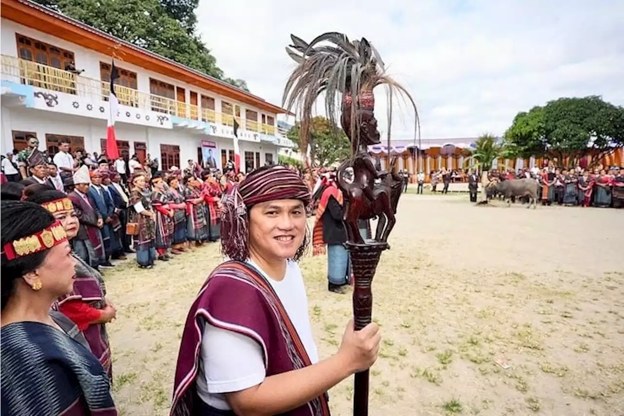 Menteri Erick Thohir Resmi Menyandang Marga Sidabutar: Nanti Kami Bangun Museum Batak